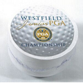 Mini Circle / Golf Ball Compressed Customer Provided Sports Towel (3.5")